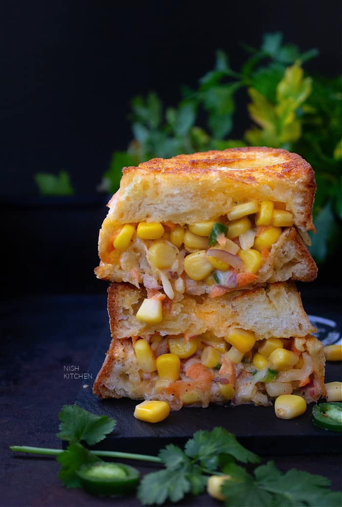 Sweetcorn sandwich 