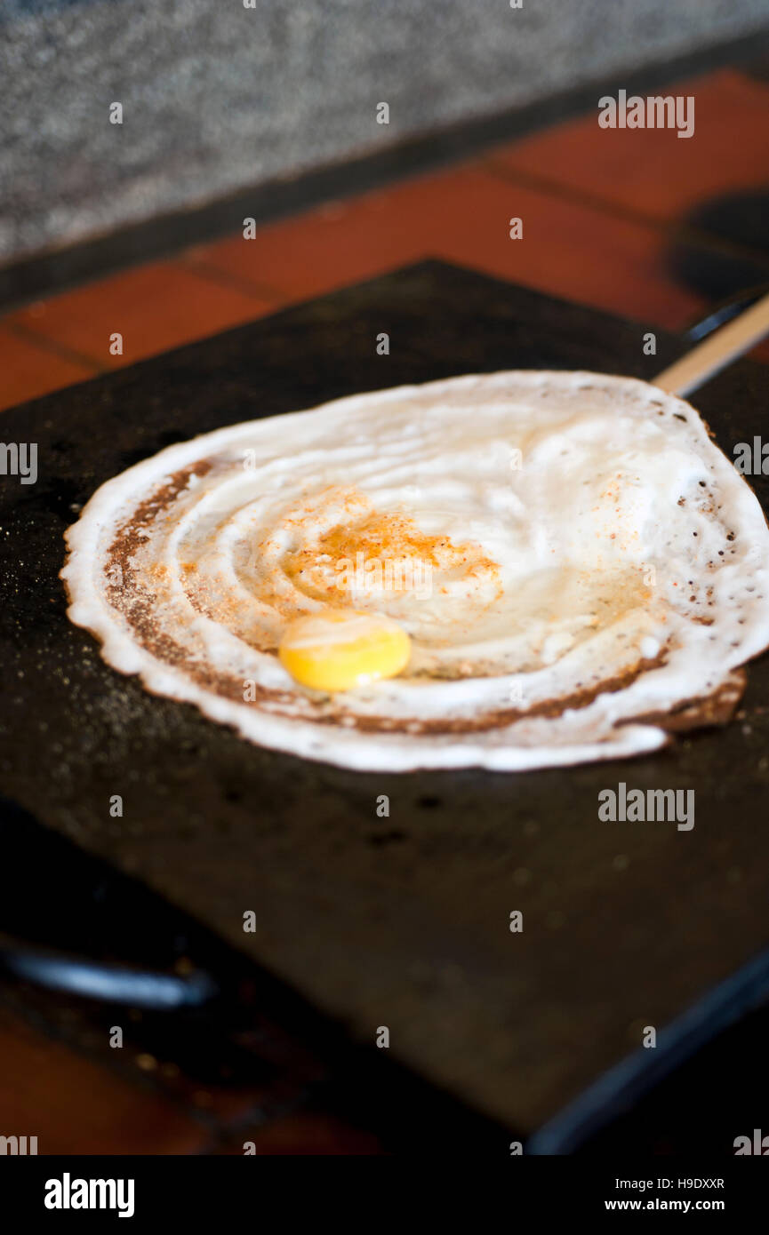 Single egg Dosa